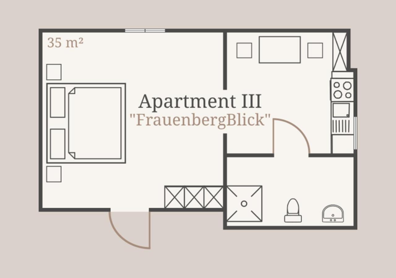 Dom Apartment III - Modern & Zentral Mit Kostenfreiem Parkplatz ฟุลดา ภายนอก รูปภาพ